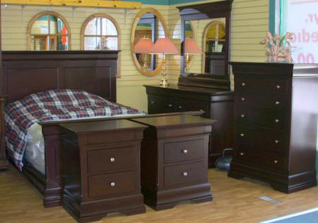 Filipe 7 piece solid maple bedroom set