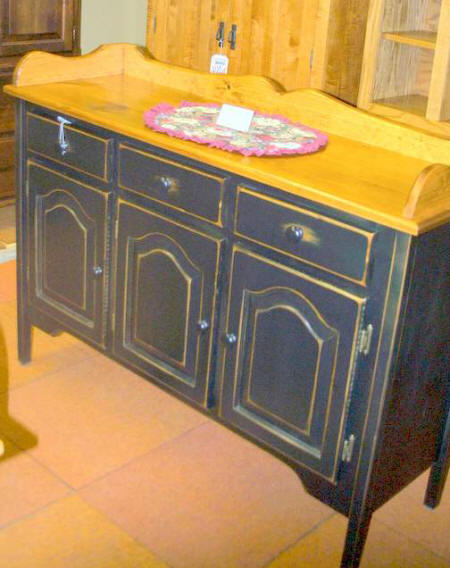 Sideboard, handcrafted wood side board, hand made oak side board, Lloyd's Furniture Bradford and our new store in Schomberg Ontario.